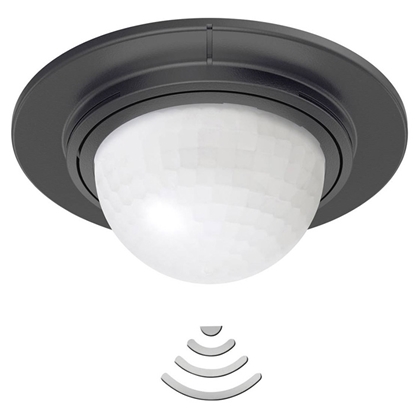 Attēls no Sensors Steinel IS 360-1 z/a 360* IP54 melns