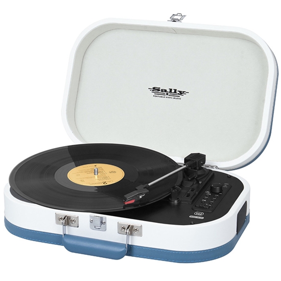 Picture of Vinilplašu atskaņotājs Trevi TT1020 BT/radio tirkīza