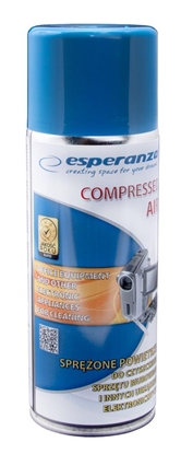 Изображение Esperanza ES103 compressed air duster 400 ml