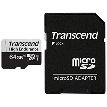 Attēls no Transcend microSDXC 350V    64GB Class 10 UHS-I U1