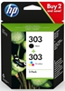 Изображение HP 3YM92AE ink cartridges black /3 colors No. 303
