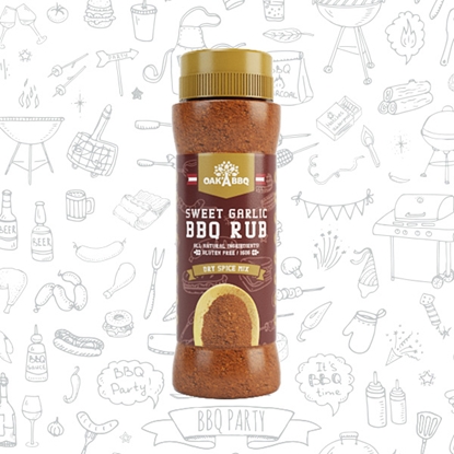 Изображение Garšvielu maisījums Oak’A BBQ Saldais/ķiploku 160g