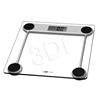 Picture of Clatronic PW 3368 Electronic Personal Scale (Transparent/Silver)