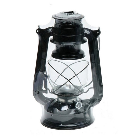 Picture of Laterna eļļas Hurricane Ø11.5xh24cm bēšs,melns,sudrabs