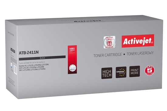 Picture of Activejet ATB-2411N Toner (replacement for Brother TN-2411; Supreme; 1200 pages; black)