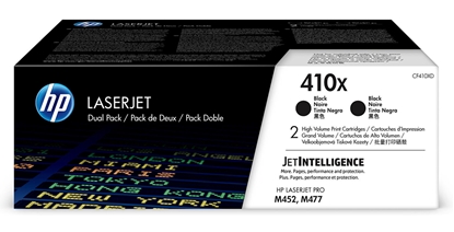 Изображение HP Toner CF 410 XD black No. 410 X          Twin Pack