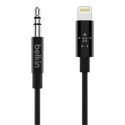 Picture of Belkin MIXIT Lightning to 3,5mm AUX Cable 0,9m AV10172bt03-BLK