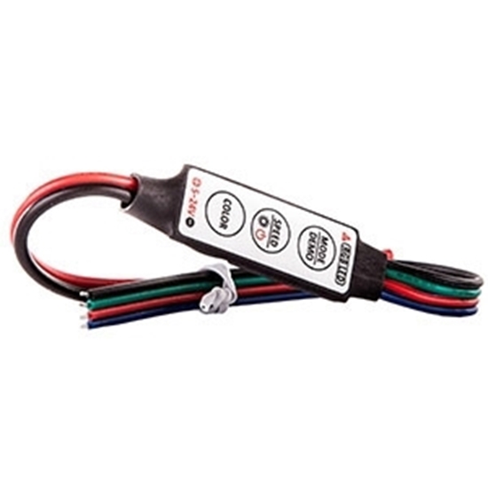 Picture of RGB kontrolieris ar pulti 5-24V 12A