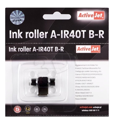 Изображение Activejet A-IR40T color roller set (replacement for Epson IR40T; Supreme; black, magenta, 5 pcs)