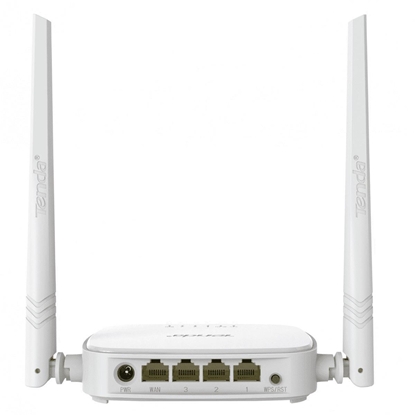 Attēls no Tenda N301 wireless router Fast Ethernet Single-band (2.4 GHz) White