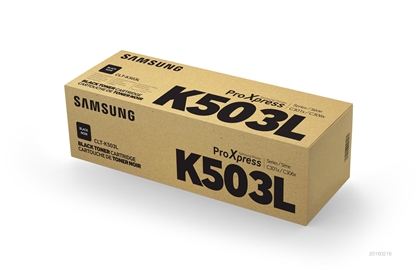 Picture of Samsung CLT-K503L High-Yield Black Original Toner Cartridge