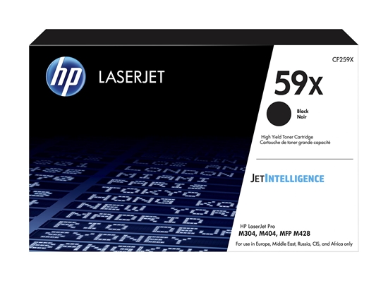 Picture of HP Toner CF 259 X black No. 59 X