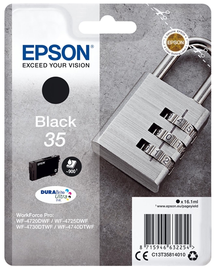 Изображение Epson ink cartridge black DURABrite Ultra Ink 35    T 3581