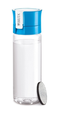 Attēls no Brita Fill&Go Water filtration bottle 0.6 L Blue, Transparent