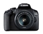 Attēls no Canon EOS 2000D BK 18-55 IS II EU26 SLR Camera Kit 24.1 MP CMOS 6000 x 4000 pixels Black