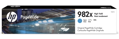 Изображение HP 982X High Yield Cyan Original PageWide Cartridge