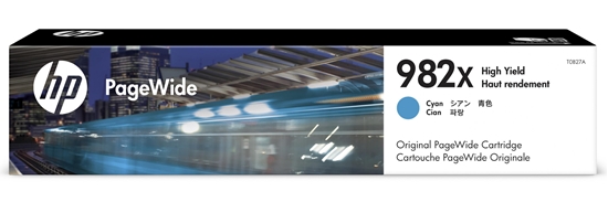 Picture of HP 982X High Yield Cyan Original PageWide Cartridge