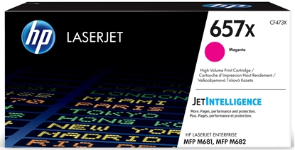 Attēls no HP 657X High Yield Magenta Original LaserJet Toner Cartridge