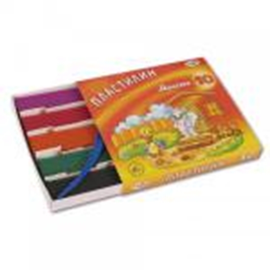 Picture of Plastilīns 10 krāsas Gamma MULTENES