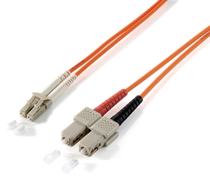 Attēls no Equip LC/SС 62.5/125μm 1.0m fibre optic cable 1 m SC OM1 Orange