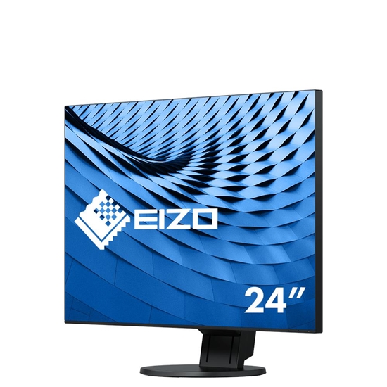 Изображение EIZO FlexScan EV2456-BK LED display 61.2 cm (24.1") 1920 x 1200 pixels WUXGA Black