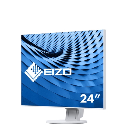 Attēls no EIZO FlexScan EV2456-WT LED display 61.2 cm (24.1") 1920 x 1200 pixels WUXGA White