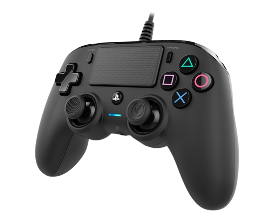 Picture of NACON PS4OFCPADBLACK gaming controller Gamepad PlayStation 4 Analogue / Digital Black