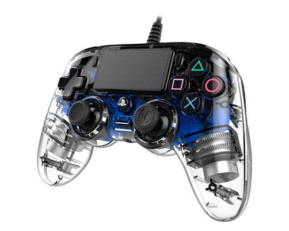 Attēls no NACON PS4OFCPADCLBLUE gaming controller Gamepad PlayStation 4 Analogue / Digital Blue,Transparent