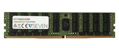 Attēls no V7 32GB DDR4 PC4-170000 - 2133Mhz SERVER REG Server Memory Module - V71700032GBR