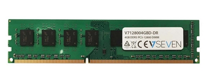 Attēls no V7 4GB DDR3 PC3-12800 - 1600mhz DIMM Desktop Memory Module - V7128004GBD-DR