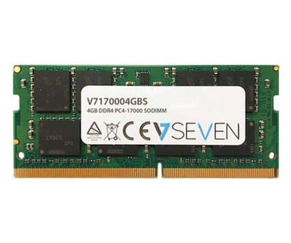 Attēls no V7 4GB DDR4 PC4-17000 - 2133Mhz SO DIMM Notebook Memory Module - V7170004GBS