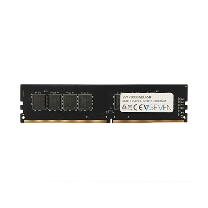 Изображение V7 8GB DDR4 PC4-17000 - 2133MHz DIMM Desktop Memory Module - V7170008GBD-SR