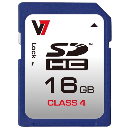 Attēls no V7 SDHC Memory Card 16GB Class 4