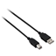 Picture of V7 Black USB Cable USB 2.0 A Male to USB 2.0 B Male 3m 10ft