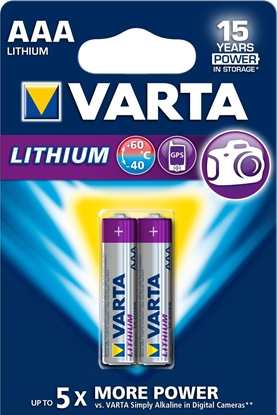 Picture of Varta 06103 Single-use battery AAA Lithium