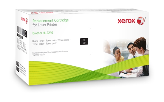 Изображение Everyday Remanufactured Black Toner by Xerox replaces Brother TN2220, High Capacity