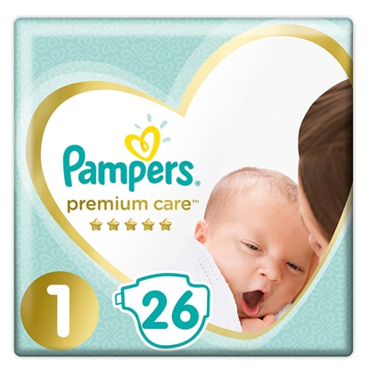 Изображение Autiņbiksītes Pampers Pants Premium Care SP S1 26gab.2-5kg