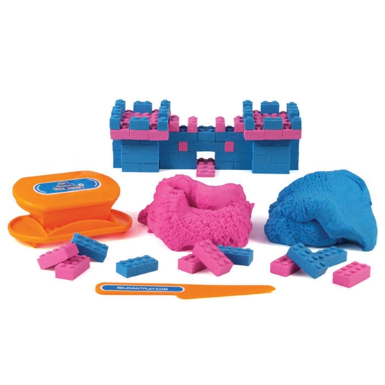 Picture of Veidošanas pasta Mad Mattr Brick Maker roza+zila, 283g