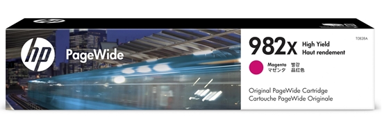 Изображение HP 982X High Yield Magenta Original PageWide Cartridge