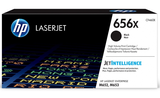 Picture of HP 656X High Yield Black Original LaserJet Toner Cartridge