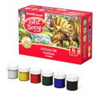 Attēls no Guaša krāsas 6 krāsas x 20ml. ArtBerry ErichKrause