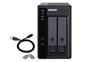 Изображение QNAP TR-002 storage drive enclosure HDD/SSD enclosure Black 2.5/3.5"