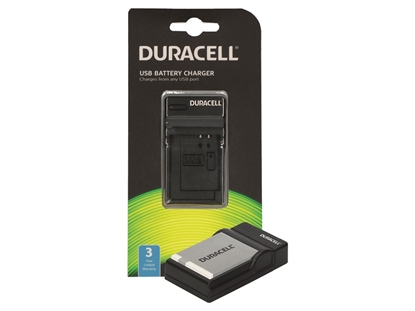 Picture of Duracell Charger with USB Cable for DR9720/NB-6L