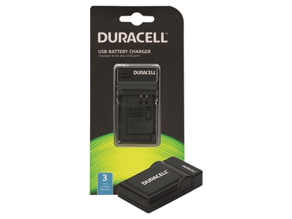 Picture of Duracell Charger with USB Cable for DR9963/EN-EL19