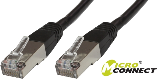 Picture of MicroConnect Patchcord, FTP, CAT6, 15m, czarny (B-FTP615S)