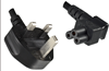 Изображение Kabel zasilający MicroConnect UK - C5 1.8m, czarny (PE090818A)