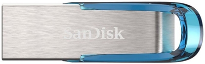 Attēls no SanDisk Ultra Flair 128GB Blue/Silver