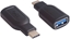 Изображение Adapter USB MicroConnect USB-C - USB Czarny  (USB3.1CAAF)