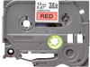 Изображение Brother labelling tape TZE-431 red/black   12 mm