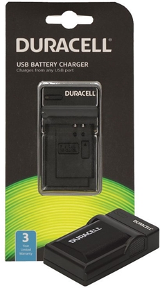 Attēls no Duracell Charger with USB cable for DR9943/LP-E6